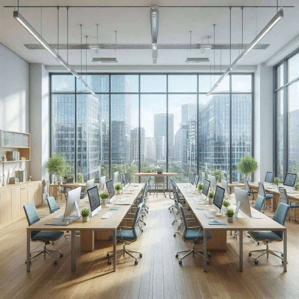 数据团队在写字楼办公推进员工健康监测时遇到空调分区调试该怎么协调